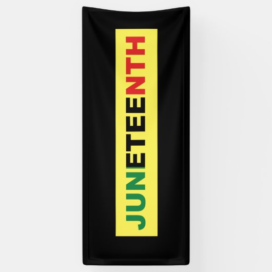 Pan African, Junetetiende Spandoek (Verticaal)