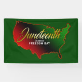 Pan African, Junetetiende Spandoek (Horizontaal)