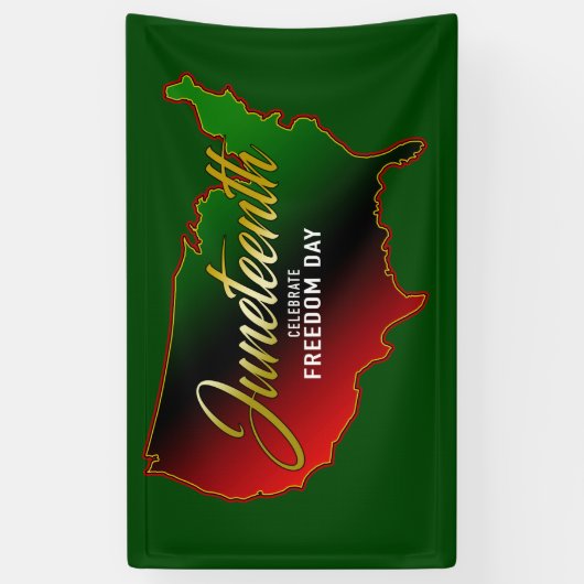 Pan African, Junetetiende Spandoek (Verticaal)