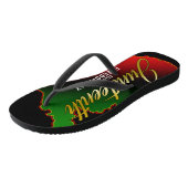 Pan African, Junetetiende Teenslippers (Schuin)