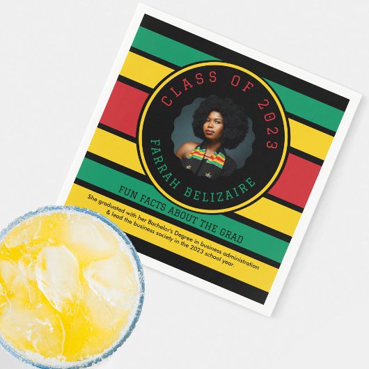 Pan African Photo Afstuderen Fun Facts Servet