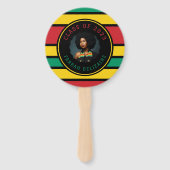 Pan African Photo Afstuderen Handwaaier (Voorkant)