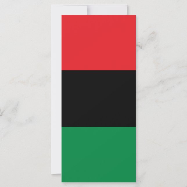 Pan African UNIA vlag (Voorkant)