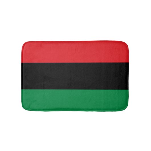 Pan African UNIA vlag Badmat (Voorkant)