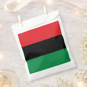 Pan African UNIA vlag Bedankzakje (Geknipt)