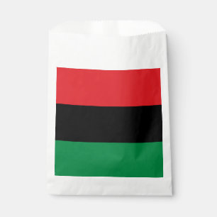 Pan African UNIA vlag Bedankzakje