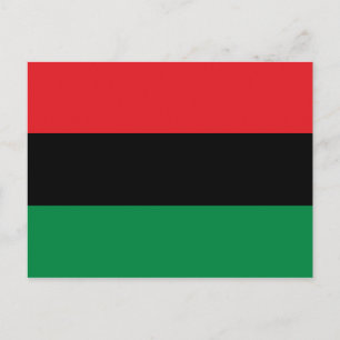Pan African UNIA vlag Briefkaart
