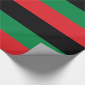 Pan African UNIA vlag Cadeaupapier (Hoek)