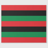 Pan African UNIA vlag Cadeaupapier (Vlak)