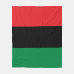 Pan African UNIA vlag Fleece Deken