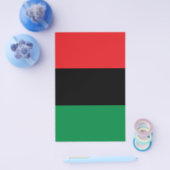 Pan African UNIA vlag Flyer (Enkel)