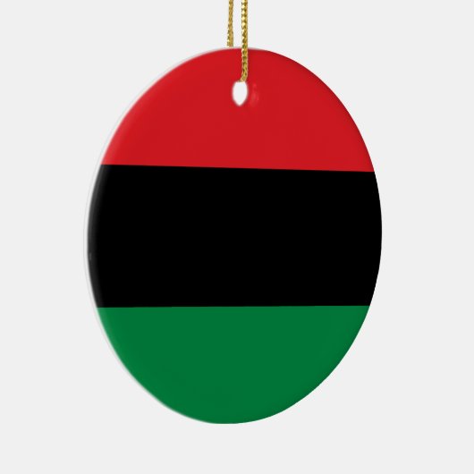 Pan African UNIA vlag Keramisch Ornament (Rechts)