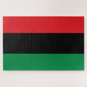 Pan African UNIA vlag Legpuzzel (Horizontaal)