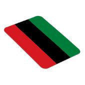 Pan African UNIA vlag Magneet (Rechterzijde)