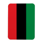 Pan African UNIA vlag Magneet (Verticaal)
