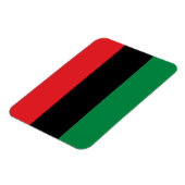 Pan African UNIA vlag Magneet (Linkerzijde)