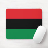 Pan African UNIA vlag Muismat (Met muis)