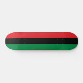 Pan African UNIA vlag Persoonlijk Skateboard (Horizontaal)