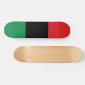 Pan African UNIA vlag Persoonlijk Skateboard (Horizontaal)