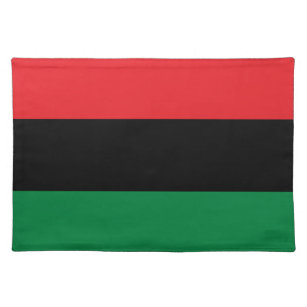 Pan African UNIA vlag Placemat