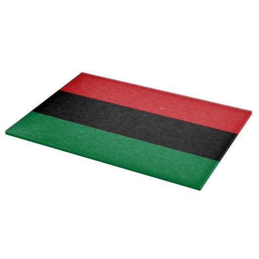 Pan African UNIA vlag Snijplank (Hoek)