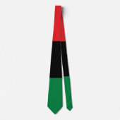 Pan African UNIA vlag Stropdas (Voorkant)