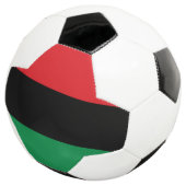 Pan African UNIA vlag Voetbal (Drie kwart)