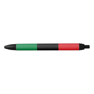 Pan African UNIA vlag Zwarte Inkt Pen
