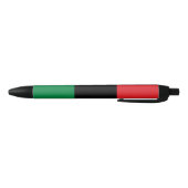 Pan African UNIA vlag Zwarte Inkt Pen (Bodem)