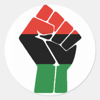 Pan-Afrika Fist Stickers
