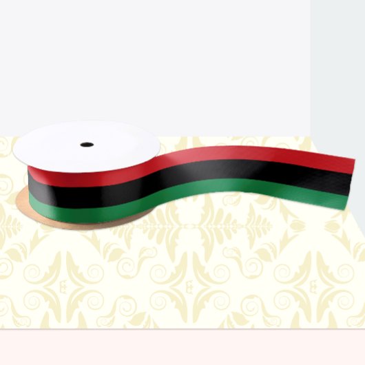 Pan Afrikaans & Afro-Amerikaans UNIA Vlag Lint