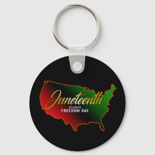 Pan-Afrikaans, Juneteenth sleutelhanger