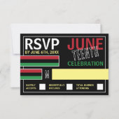 Pan-Afrikaans vlaggenontwerp, Junetetiende RSVP-ka RSVP Kaartje (Voorkant)