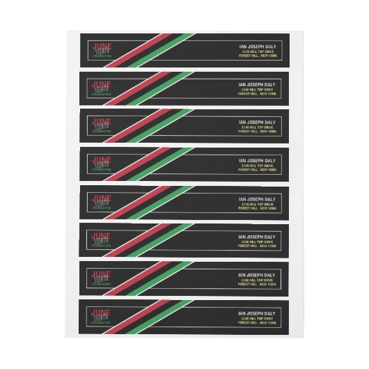 Pan-Afrikaans vlagontwerp, 10e herfst (Vel)