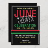 Pan-Afrikaans vlagontwerp, 10e herfst Kaart (Voorkant / Achterkant)