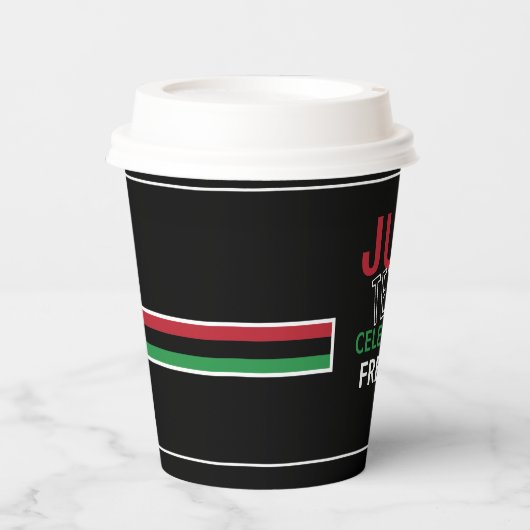 Pan-Afrikaans vlagontwerp, 10e herfst Papieren Bekers (Voorkant)