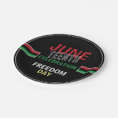 Pan-Afrikaans vlagontwerp, 10e herfst Papieren Bordje (Gekanteld)