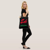 Pan-Afrikaanse Edo-stam Tote Bag (Op model)