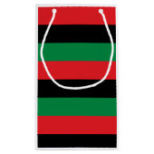 Pan-Afrikaanse Flag Gift Bag Klein Cadeauzakje (Achterkant)