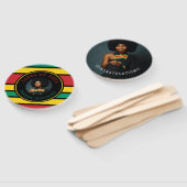 Pan-Afrikaanse foto afstudeerceremonie Handwaaier (Niet-gemonteerd)
