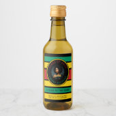 Pan-Afrikaanse foto afstudeerlabels Wijn Etiket (Voorkant)