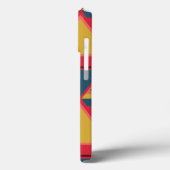 Pan-Afrikaanse kleurrijke driehoekspatroon geperso Case-Mate iPhone Case (Achterkant / Links)
