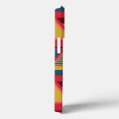 Pan-Afrikaanse kleurrijke driehoekspatroon geperso Case-Mate iPhone Case (Achterkant / Rechts)