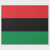 Pan-Afrikaanse UNIA-vlag Cadeaupapier (Vlak)