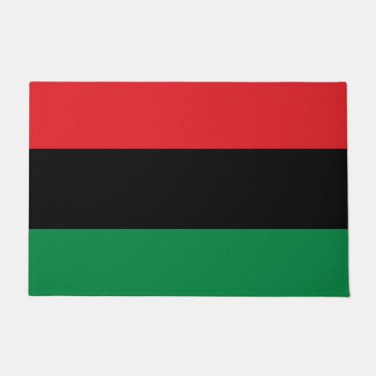 Pan-Afrikaanse UNIA-vlag Deurmat (Voorkant)