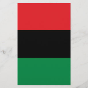 Pan-Afrikaanse UNIA-vlag Flyer