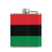 Pan-Afrikaanse UNIA-vlag Heupfles (Achterkant)