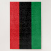 Pan-Afrikaanse UNIA-vlag Legpuzzel (Verticaal)