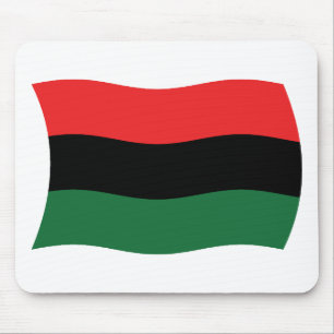 Pan-Afrikaanse (UNIA) vlag muismat
