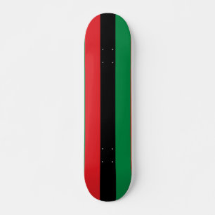 Pan-Afrikaanse UNIA-vlag Persoonlijk Skateboard